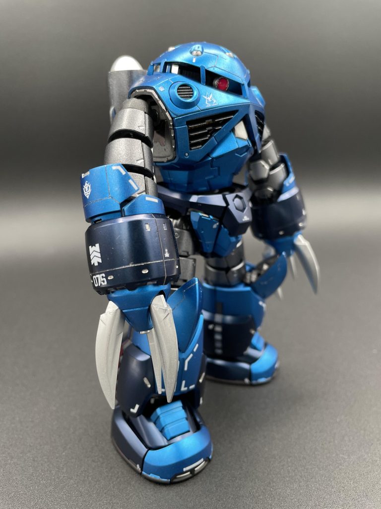 RGズゴックシャア専用　ブルーメタリックバージョン–6枚目/制作者：johnビルダー