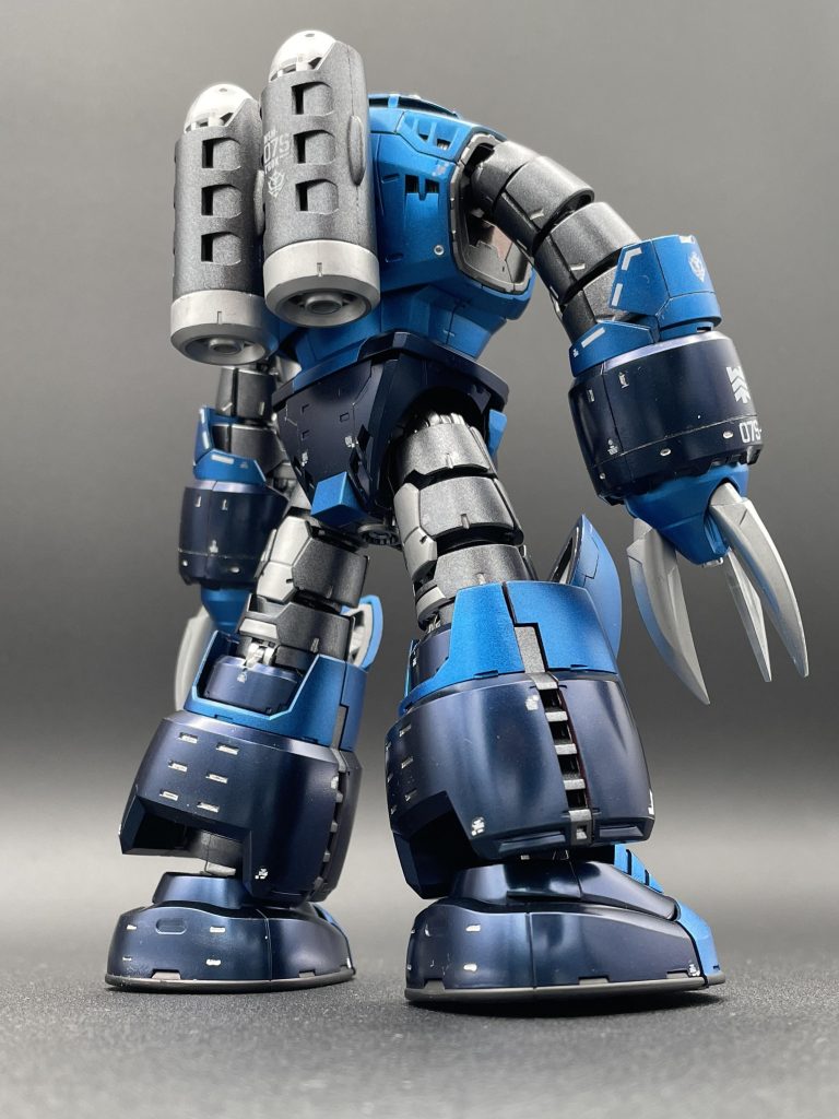 RGズゴックシャア専用　ブルーメタリックバージョン–7枚目/制作者：johnビルダー