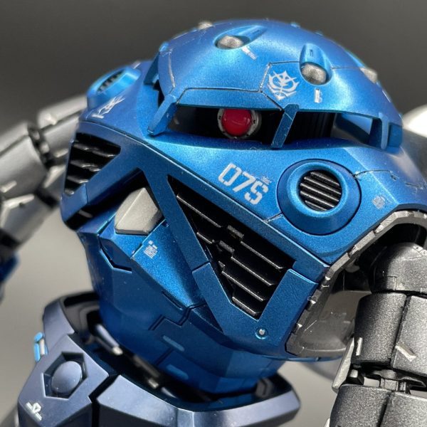 RGズゴックシャア専用　ブルーメタリックバージョン