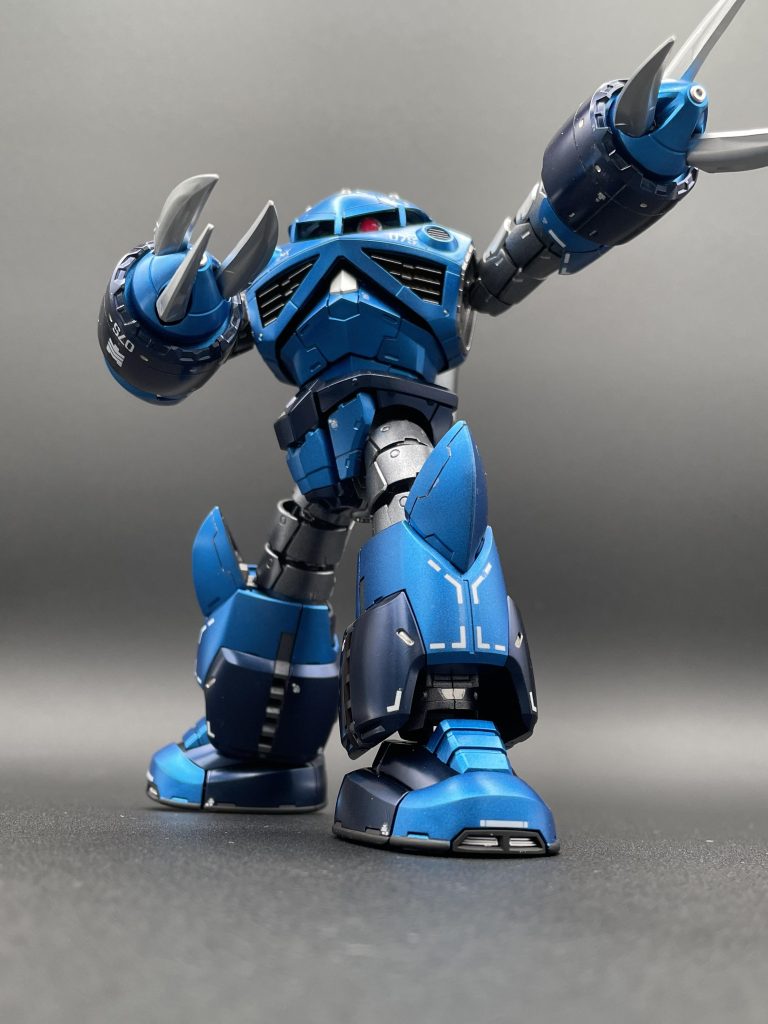 RGズゴックシャア専用　ブルーメタリックバージョン–9枚目/制作者：johnビルダー