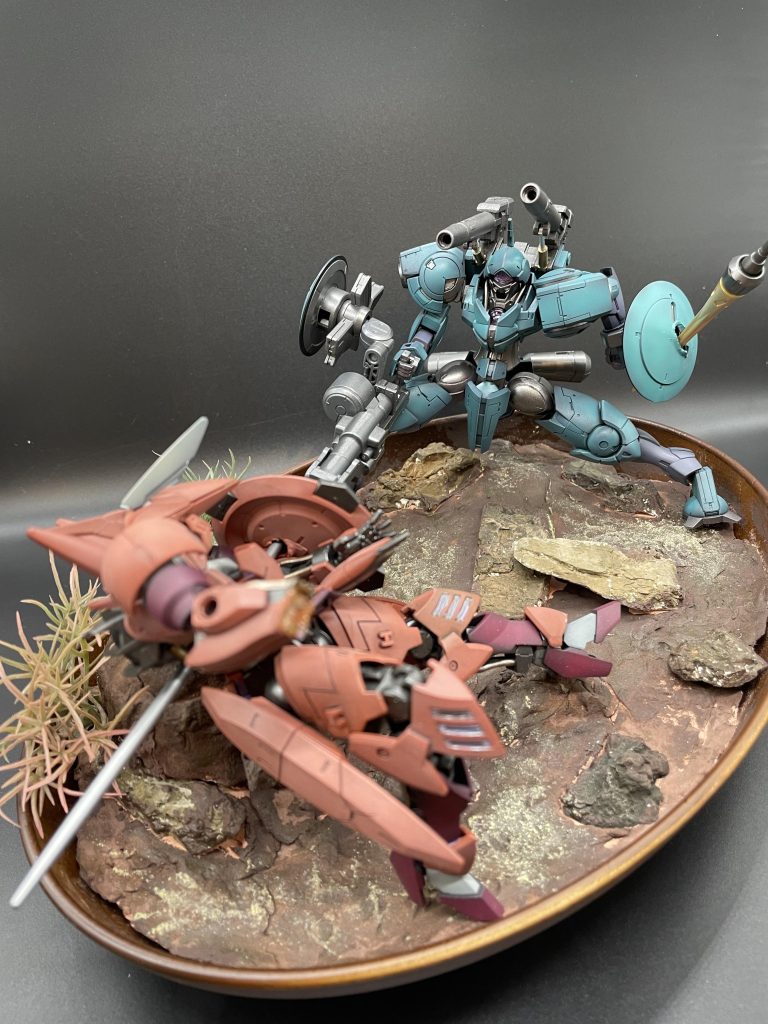 ダイソーお椀型コロシアム–2枚目/制作者：華（HN. PLANETES）