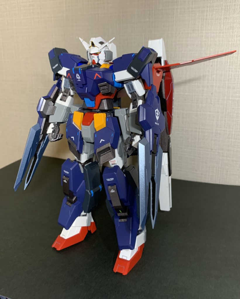 MGらしく情報量を増やすために色を増やしました