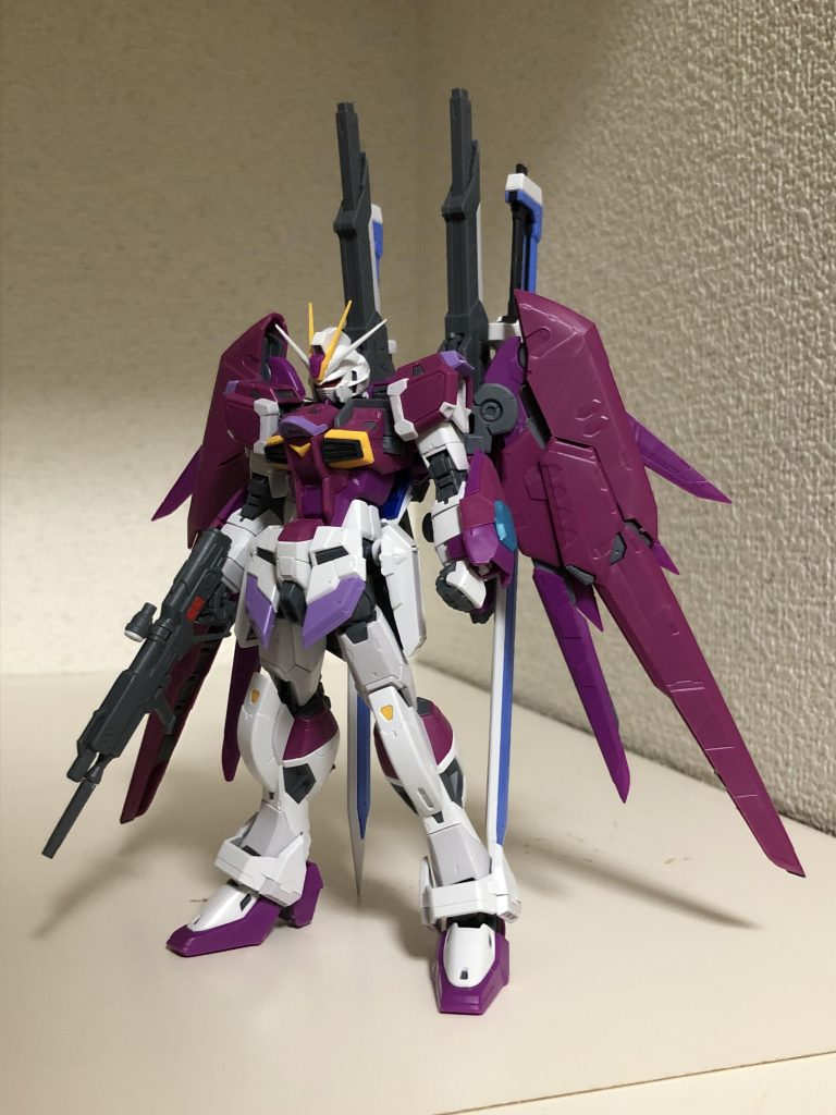 RGデスティニーインパルス(素組み)–2枚目/制作者：リリカル