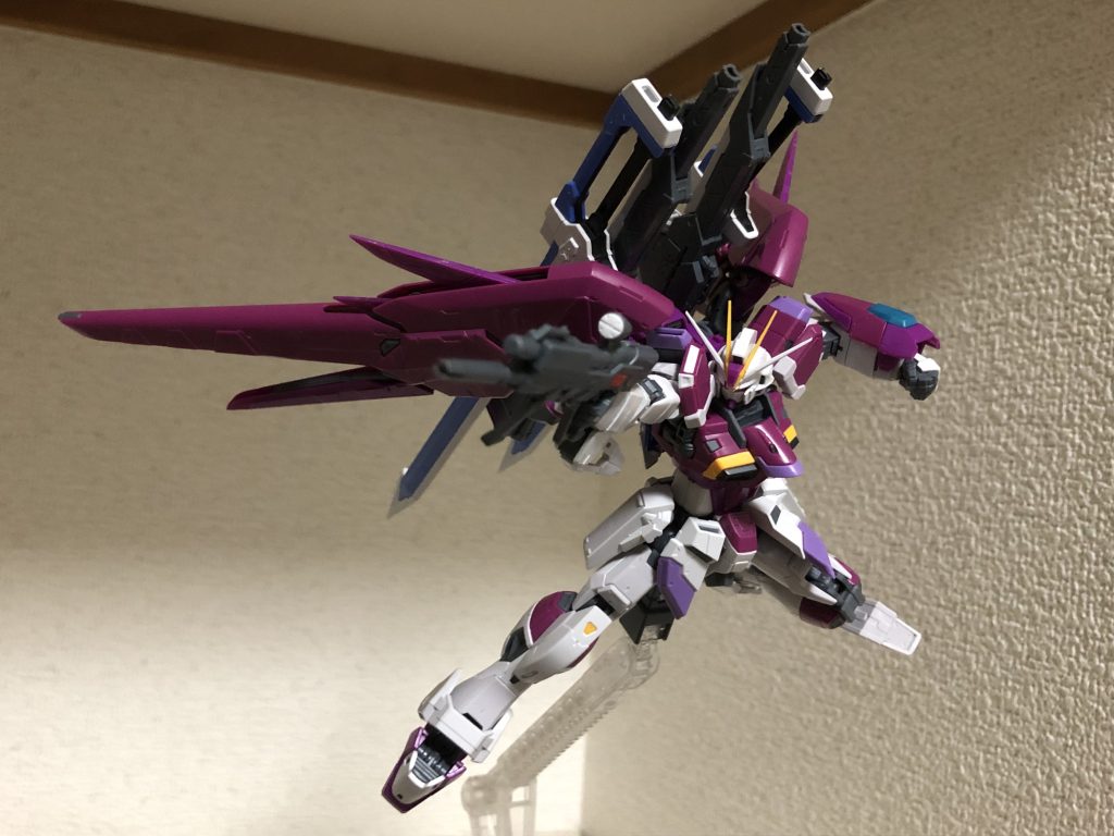 RGデスティニーインパルス(素組み)–4枚目/制作者：リリカル