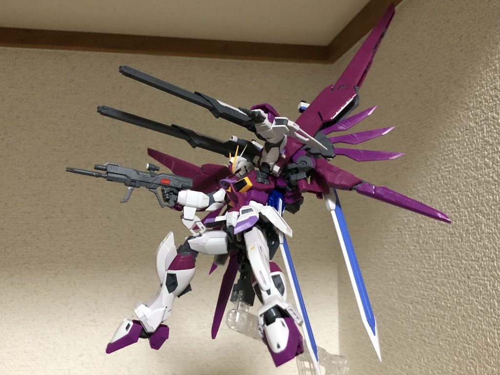 RGデスティニーインパルス(素組み)–8枚目/制作者：リリカル