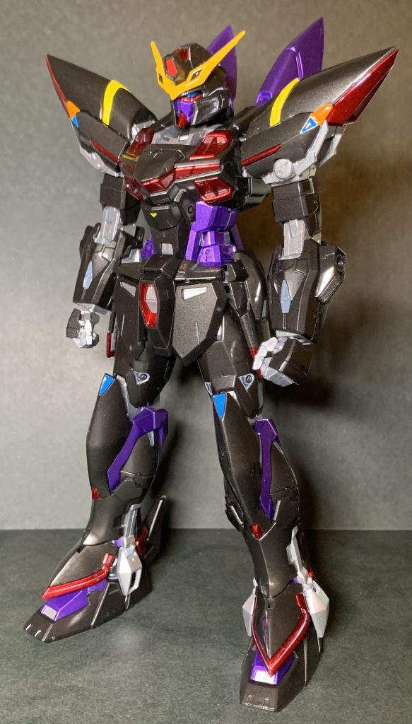 メタリックパープルはアイスシルバーと混ぜて薄くしたのですがもう少し薄くても良かったかも、というか結構混ぜたけど全然薄くならなかった