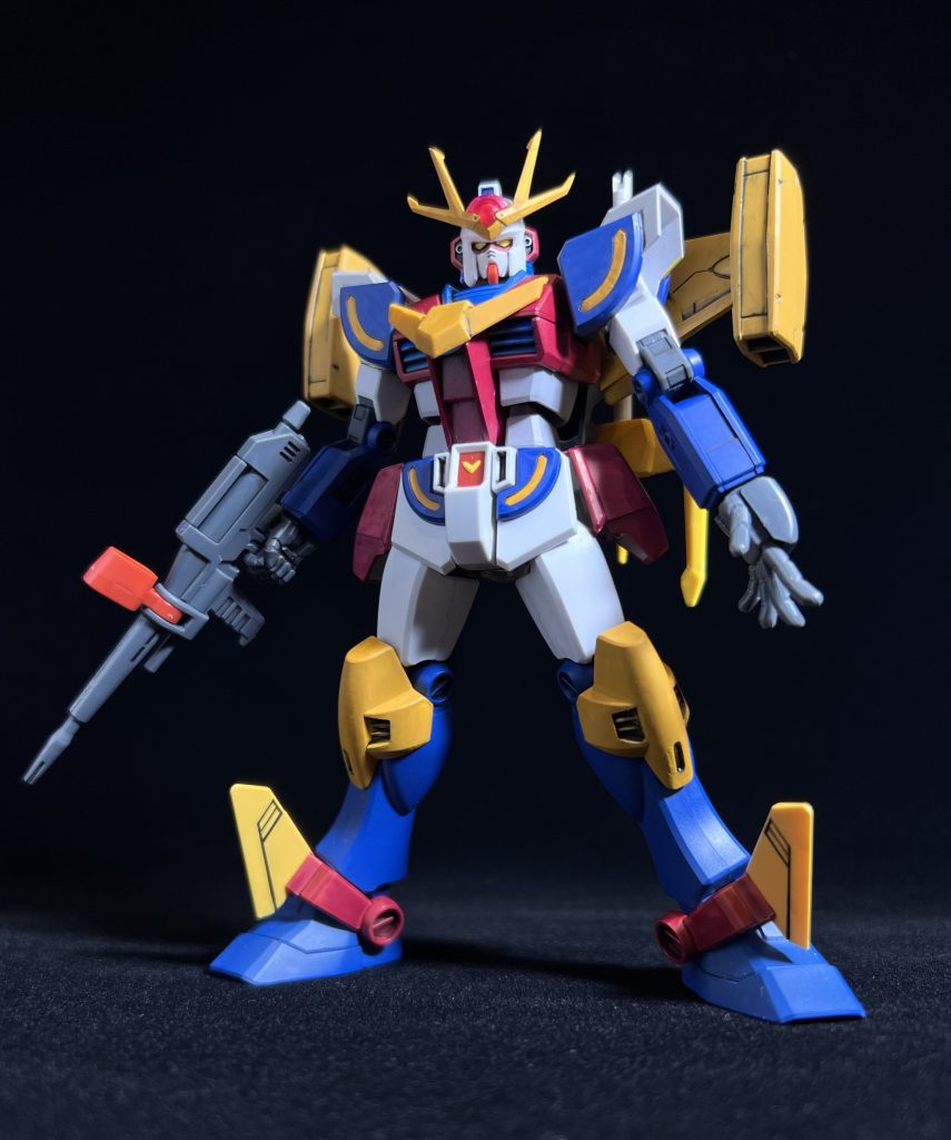 HGのパッケージ見本風ライフルも似合いますね。