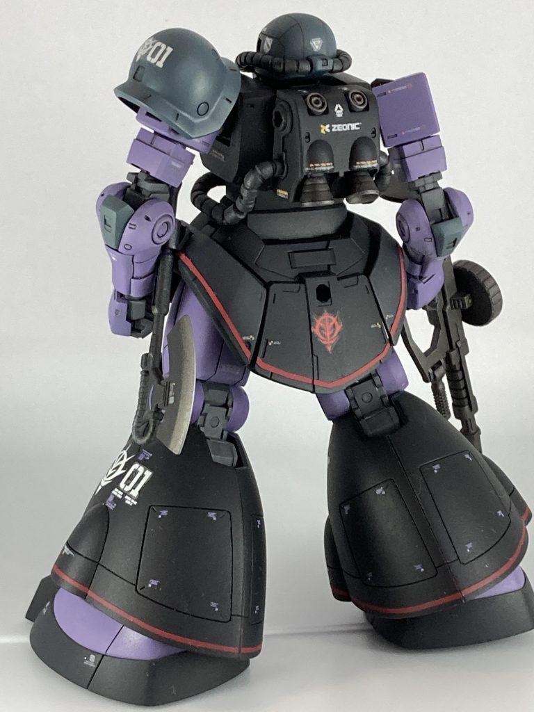 後ろ姿に痺れます(笑)