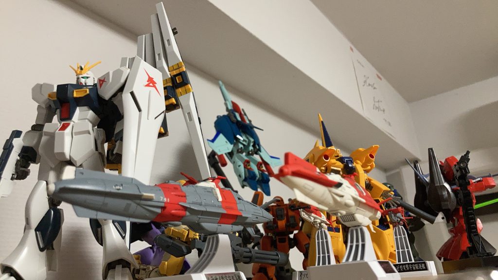 ほんとにいろんなガンプラ作ったなー