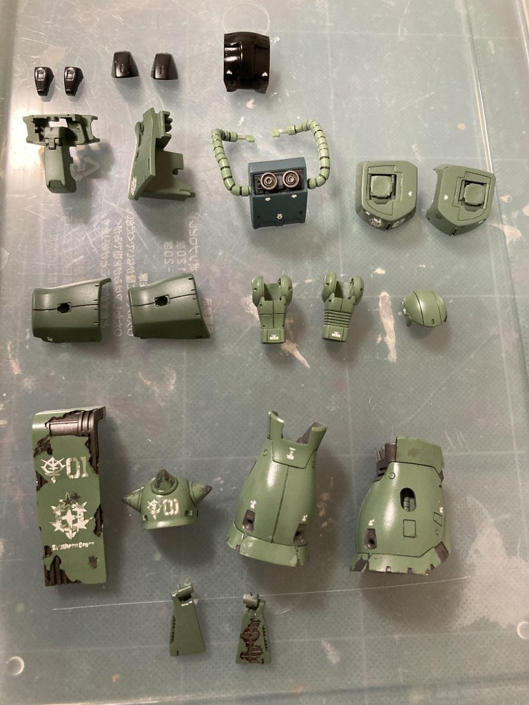 デカール貼り完了