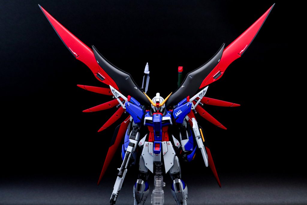 翼部分は中央部分を延長せずシャープにし両端を延長後シャープ化してます