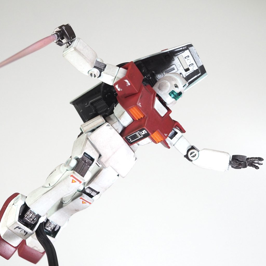 やっぱり最新キットの可動には到底及ばないです。