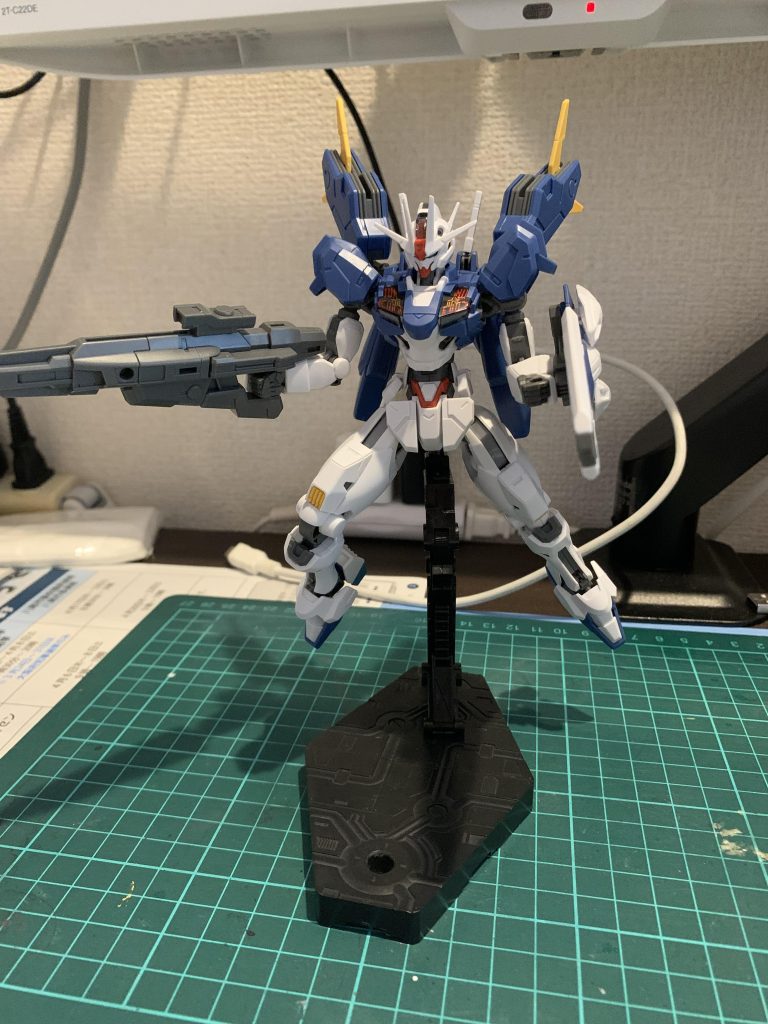 仮組です。この段階でも完成度高いです。