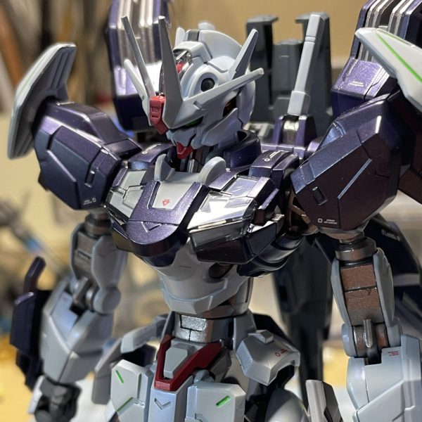 ガンダムエアリアル改修型　パール塗装