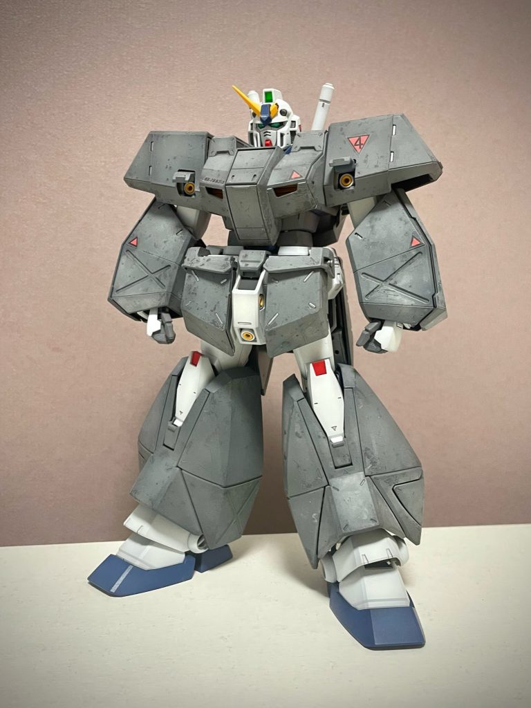 チョバムは塩マスキングでウエザリング٩( ᐛ )و