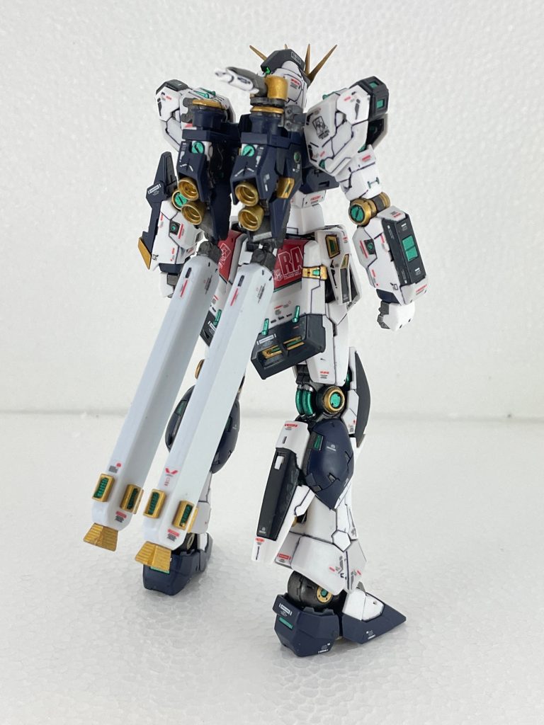 汚くなる前。バックパックちょこっと改造。