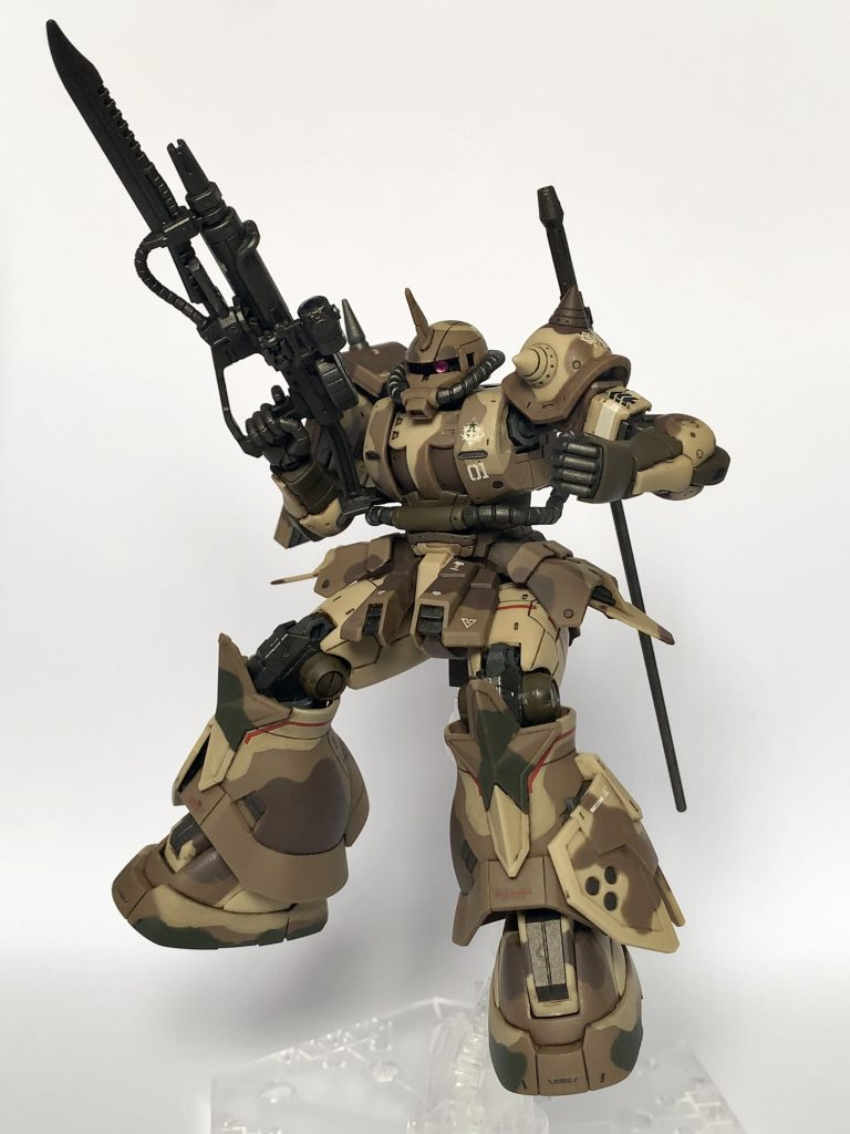 高機動型ザク　地上用（エグバ機）–5枚目/制作者：yellowsun