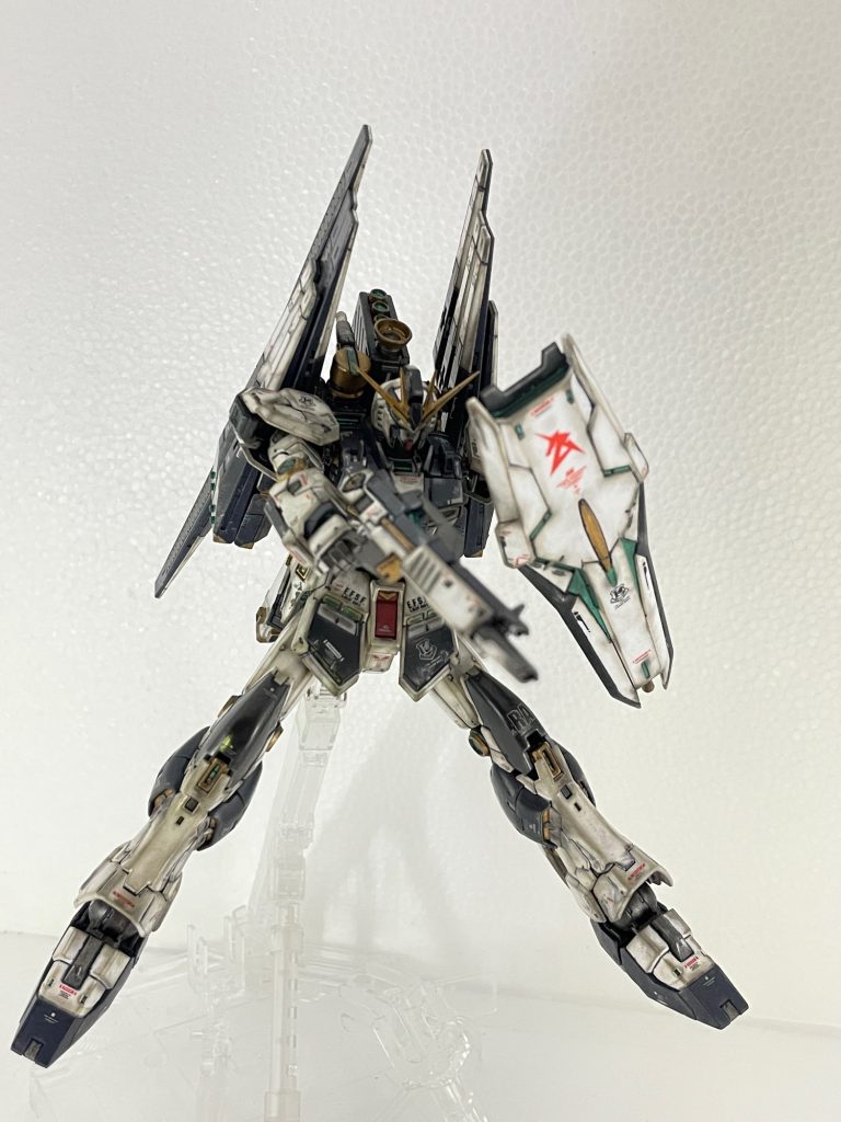 逆シャア第２段。名作キット、RG νガンダム。–6枚目/制作者：masamine