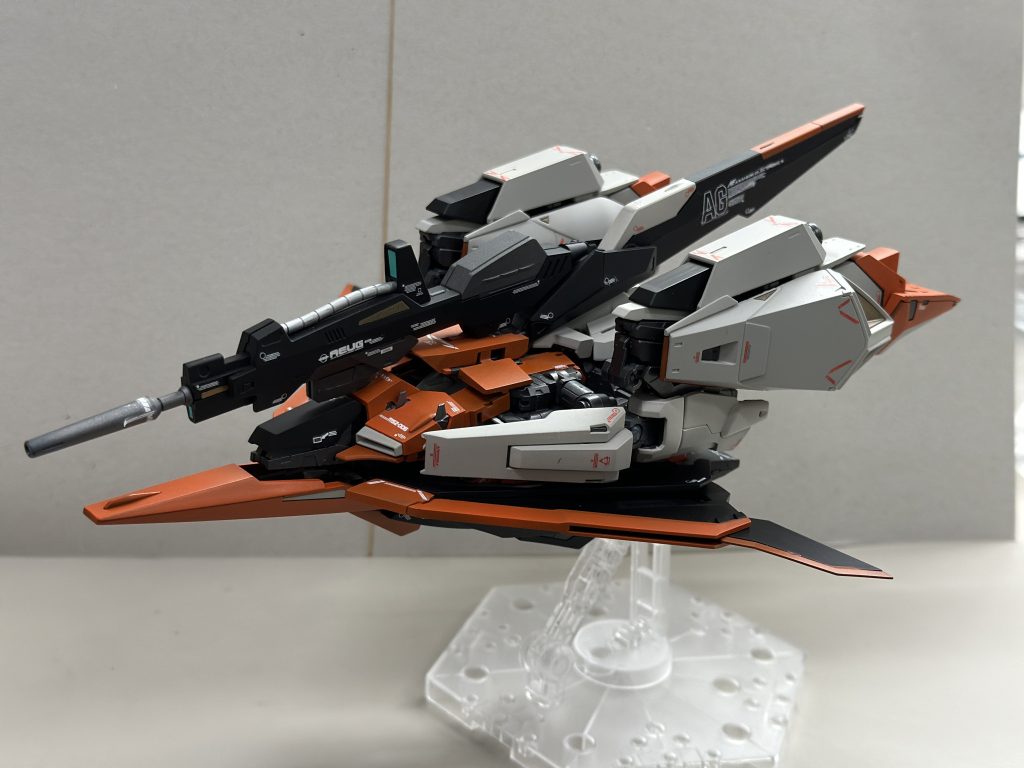 変形機体なんでしっかり変形させました!(構造理解にめちゃくちゃ時間かかったけど)