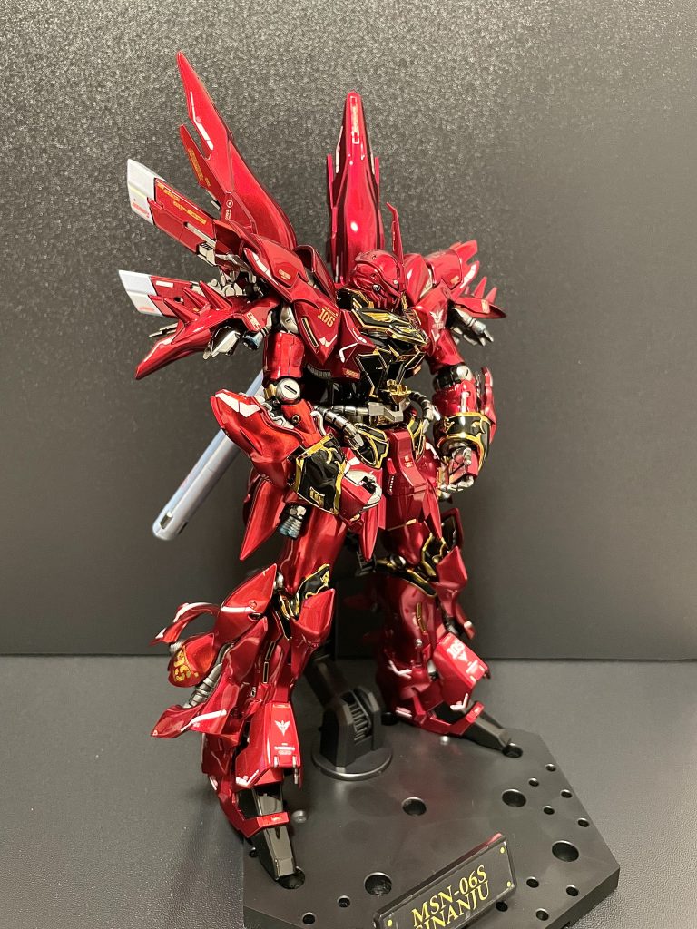 RGシナンジュ超光沢キャンディ塗装–4枚目/制作者:moca.pla