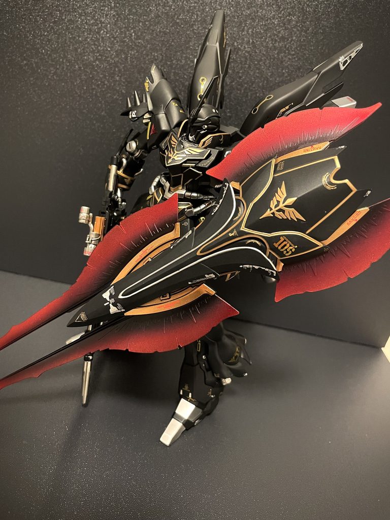 禍々しいシールドになってしまいました笑