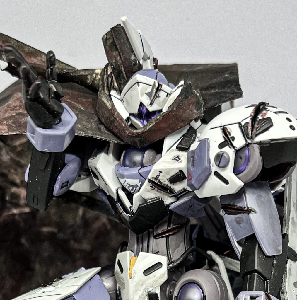 フェイスはデカールとダメージ加工がお気に入り