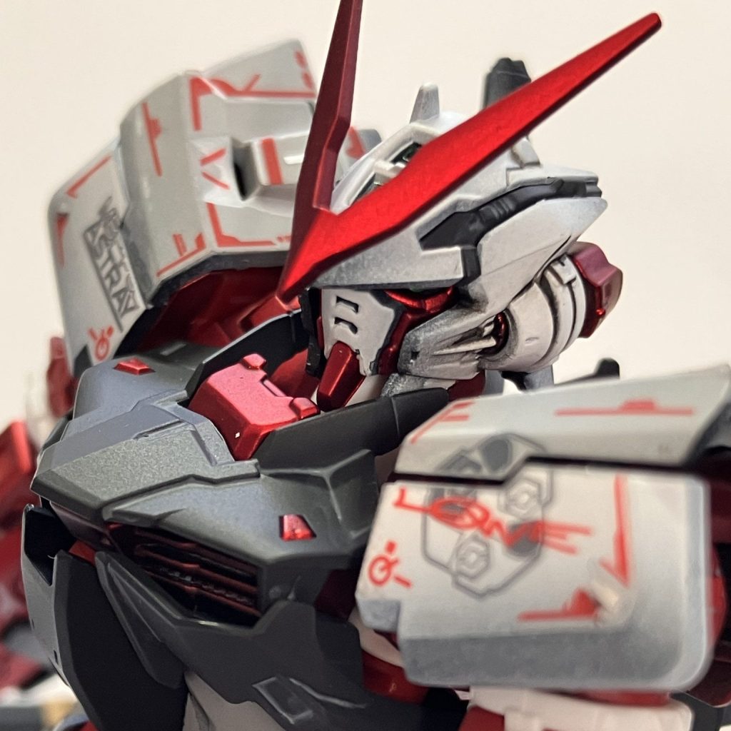 ガンダムアストレイ レッドフレーム つや消しキャンディー塗装｜craft