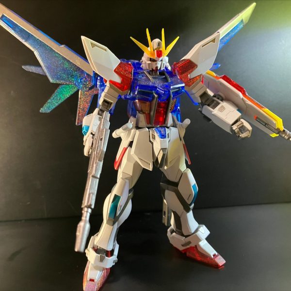 ビルドストライク　ソリッドクリアVer. クリア成形活用塗装