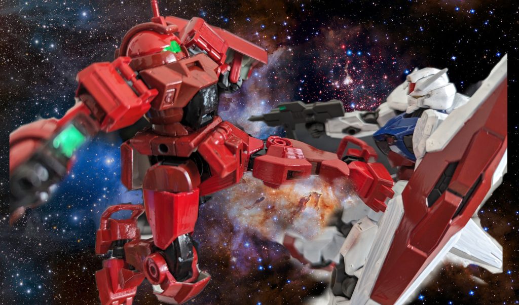 これだけ塗装少し違います(サラッと居るトリコカラーガンヴォルヴァ)