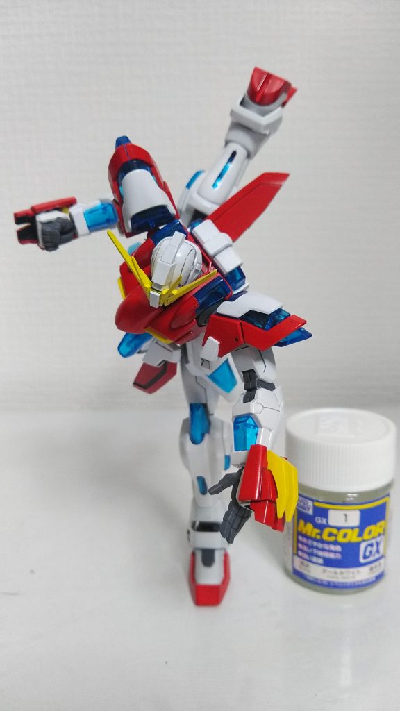 リアアーマーを可動式にしたので真後ろに足が上がるからドライブシュートが射てるようになりましたw副産物として驚いたのがこの体制で自立出来るようになったことΣ(ﾟﾛﾟ;)