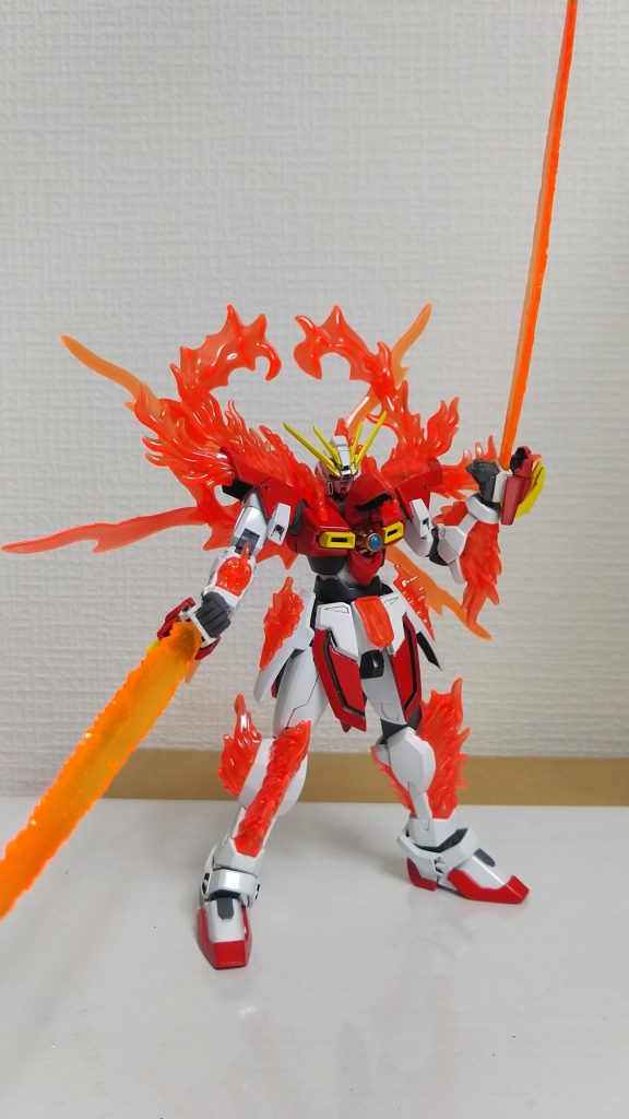 クリアレジンでオリジナルの大きいビームソードを自作