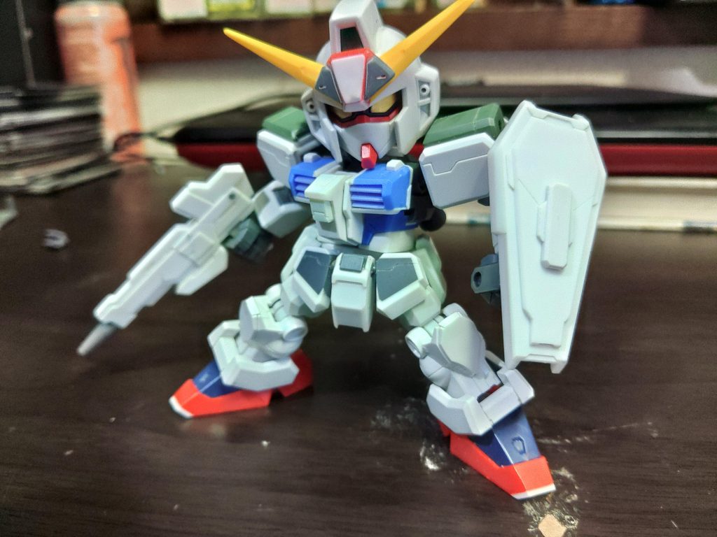 使用ガンプラSDCS ガンダム、ゼータ、ザク、トルネード、陸戦型、アースリィEG ガンダム、ストライクHG ガンダム、アスタロト、ザウォートヘヴィ、ストライク、シャルドール、EZ-SR30MM オプションパーツセット8、フォレスティエ