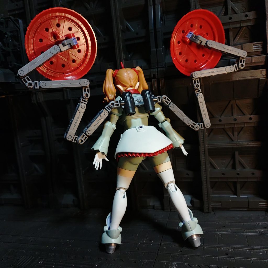 心なしか背中が重いわね…(妹談)