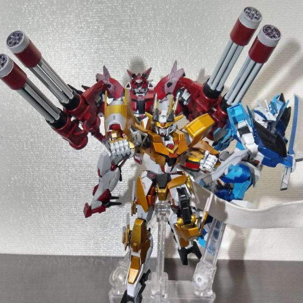 三体揃って・・・。