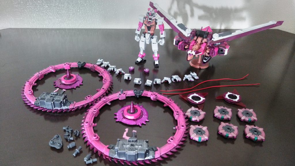 付属品一覧全体的に円いものが多い!あとすごい細々してる。