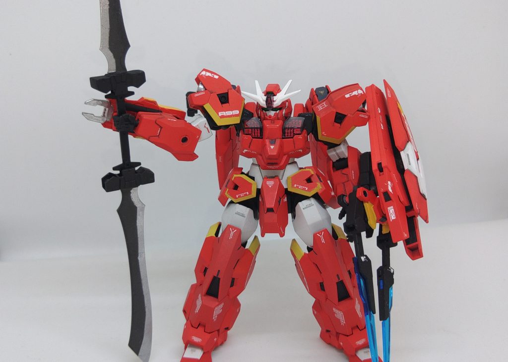 連結時の大きさは本体の1.5倍もあり、かなりの攻撃範囲をしている