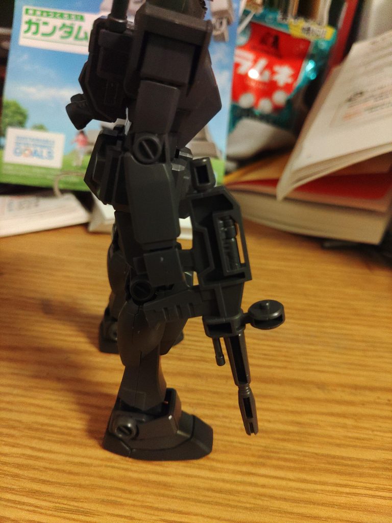 ビームライフルはスカスカ(笑)