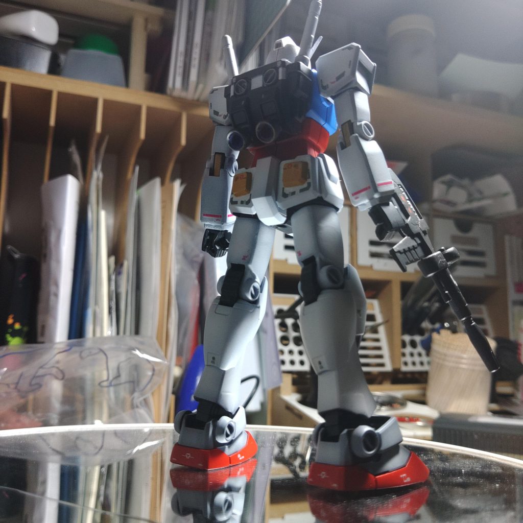 バックショットです渋くて好き後ろはデカールおさえ目でちょっと寂しいかも