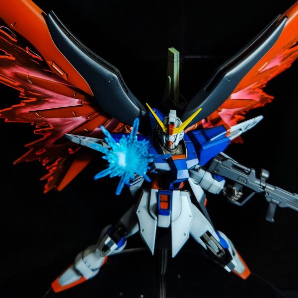 HGCE 1/144 デスティニーガンダム　グラデーション全塗装仕上げ
