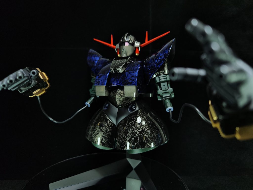 腕部を飛ばしましょう。このワイヤでの腕部位置決めはめちゃくちゃ難しかったです。たぶん、二度とやらないと思います。。。