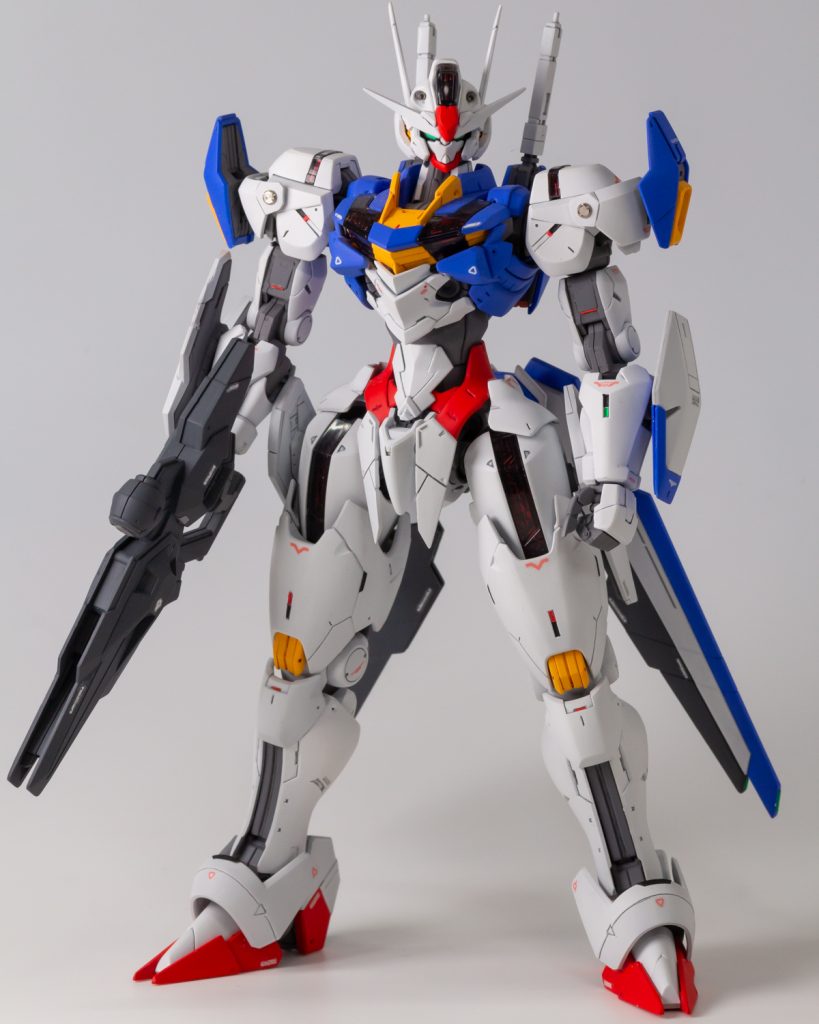 塗装は作中イメージでキレイめ・やや彩度高めで、青は公式っぽくスカイブルーに寄せるとどうしても軽く見え、やっぱり「赤みのコバルトブルー」が落ち着きます