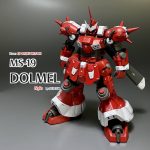 HG ドルメル・ドゥーエ　塗装完成品 1/144 ドルメル・ドゥーエ (VER. KA模型部様ガレージキット
