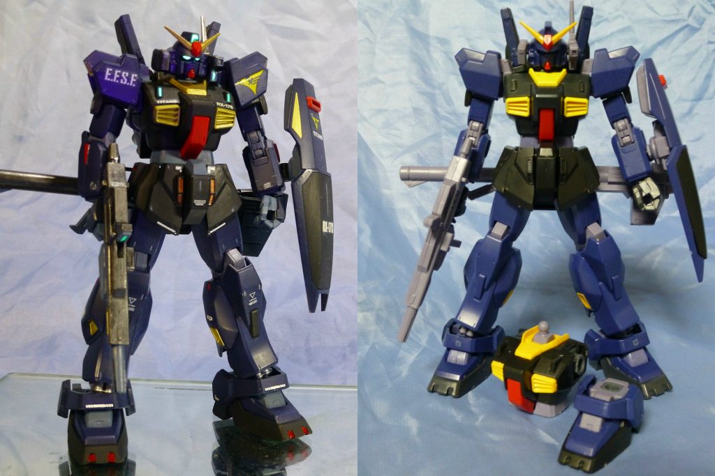 ガンダムMk-Ⅱ（ﾃｨﾀｰﾝｽﾞ）HGUC新旧ﾆｺｲﾁ–5枚目/制作者：horahukin