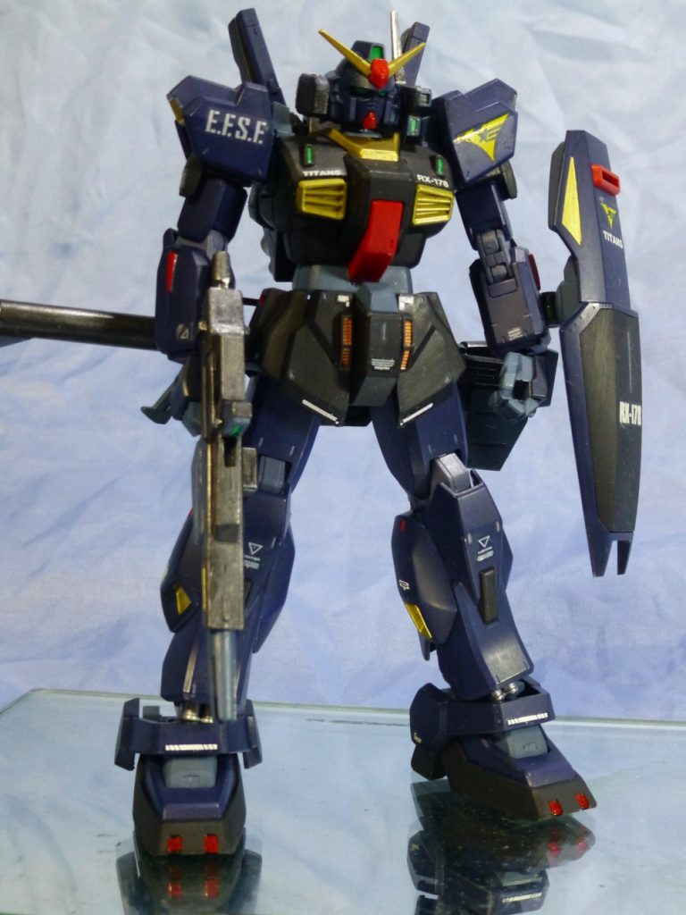 ガンダムMk-Ⅱ（ﾃｨﾀｰﾝｽﾞ）HGUC新旧ﾆｺｲﾁ–3枚目/制作者：horahukin