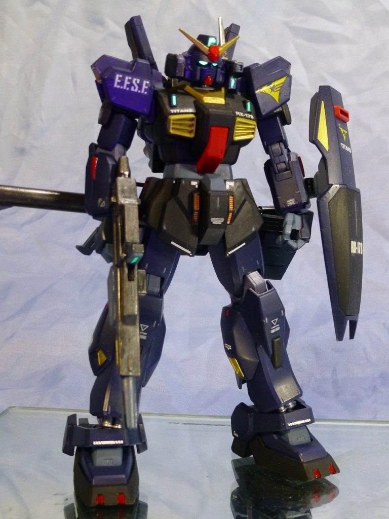 ガンダムMk-Ⅱ（ﾃｨﾀｰﾝｽﾞ）HGUC新旧ﾆｺｲﾁ–2枚目/制作者：horahukin