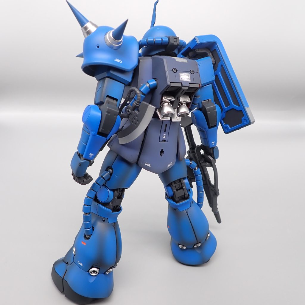 ザクver２．０　ランバラル機–3枚目/制作者：アンジェロのプラモデル工房