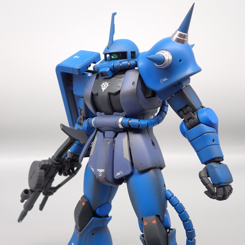 ザクver２．０　ランバラル機–5枚目/制作者：アンジェロのプラモデル工房