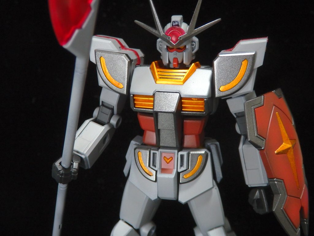 ラーガンダムの武装は下記の通りです。■ビームラーライフル(ラーライフルです。打ち間違いではないですよ)■ビームラーナギナタ(ラーナギナタです以下略)■ラーシールド(ラー..)