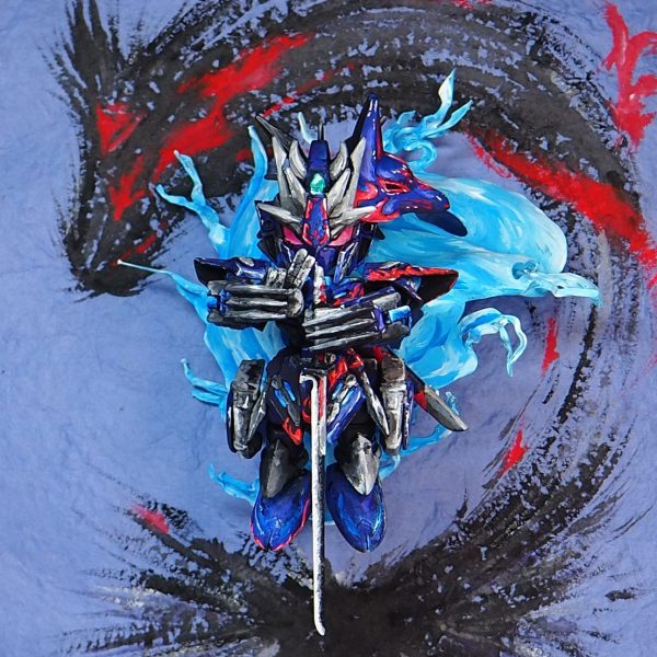 佐助デルタガンダム　箱絵再現