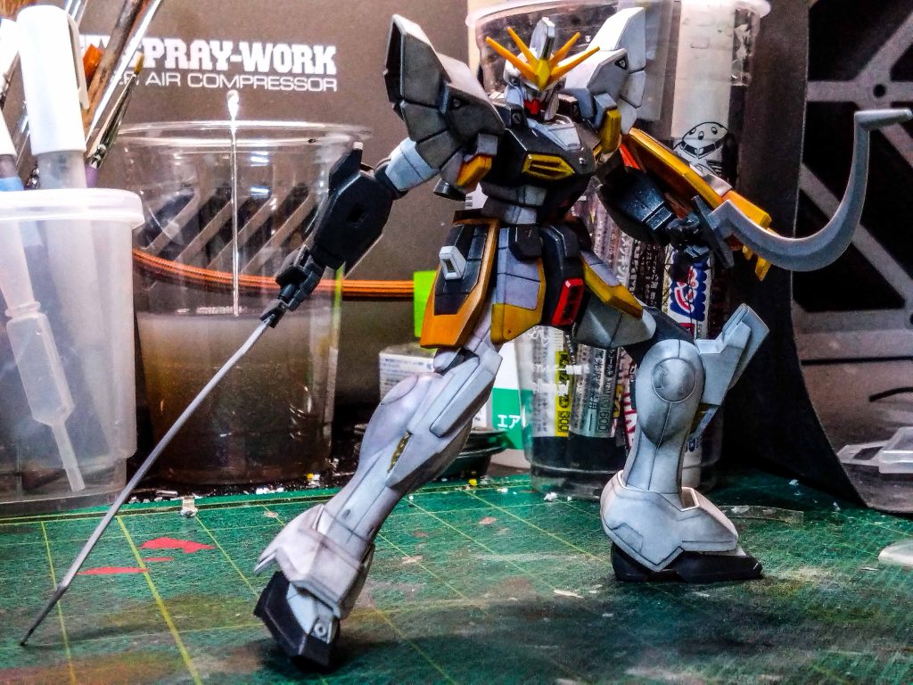 適当なポージングですが股関節と膝周り、肩が可動範囲広いので楽しいです。